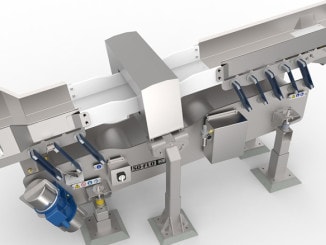 Specialized Iso-Flo Conveyor by Key Technology